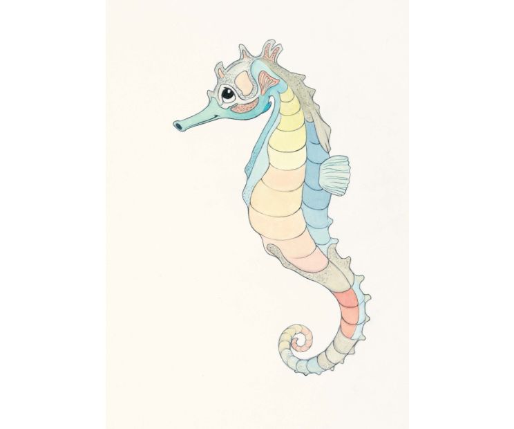 Card - Seahorse by Aleta
