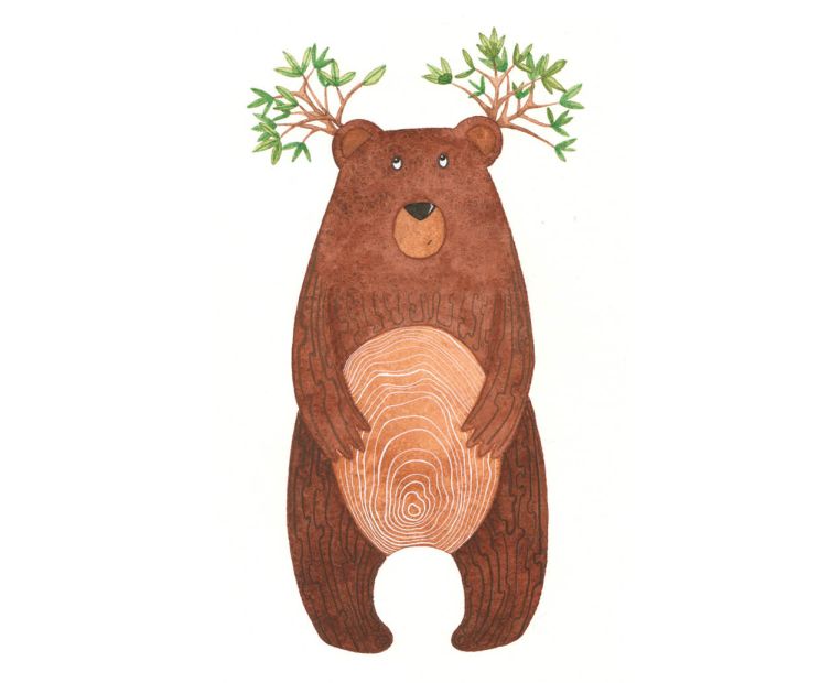 Card - Aurore McLeod - 125mm x 175mm