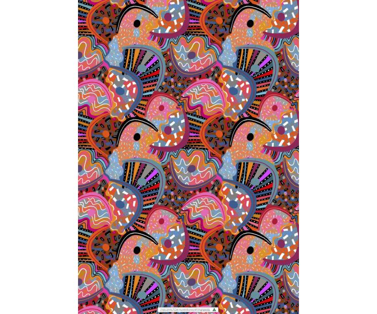 Wrapping Sheets - Fermata by Bronwyn Seedeen 