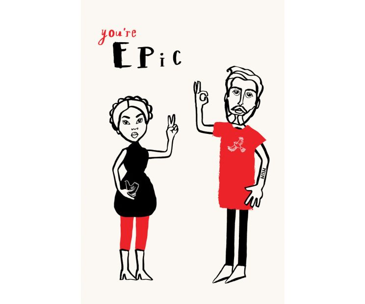 Card - Caitlin Murray - 100mm x 150mm