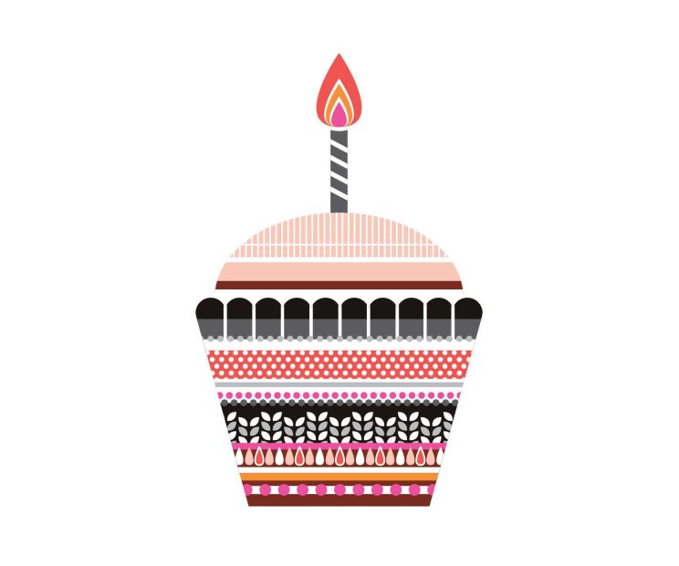 Card - Cupcake by Ella Leach