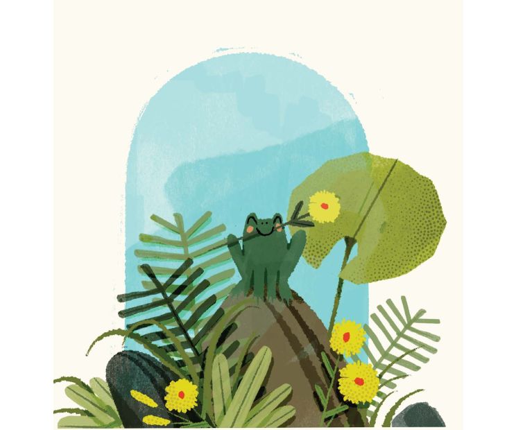 Card -  Frog by Eureka