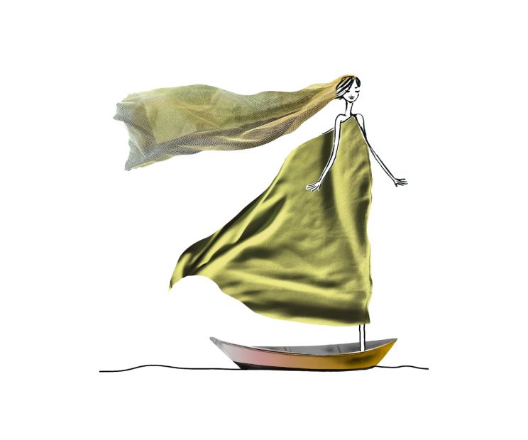 Card - Floating Bride by Tricky