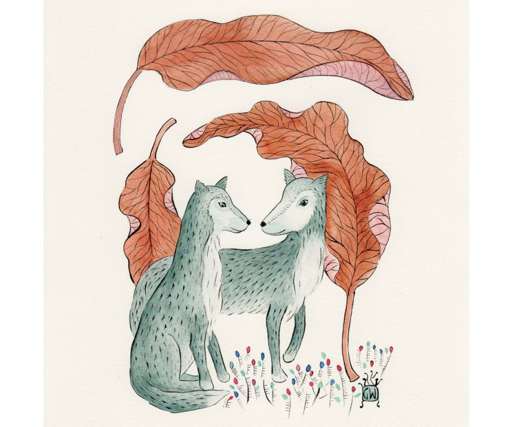 Card - Gabrielle Wang - 140mm x 140mm