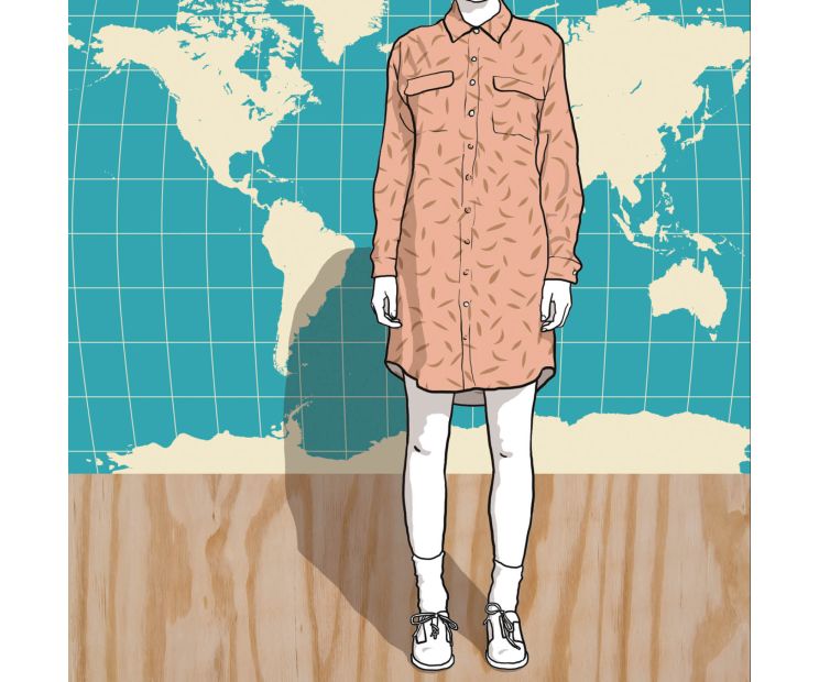 Card - Gretel Girl - 140mm x 140mm