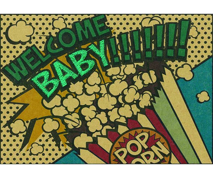 Card - Iris - 114mm x 162mm