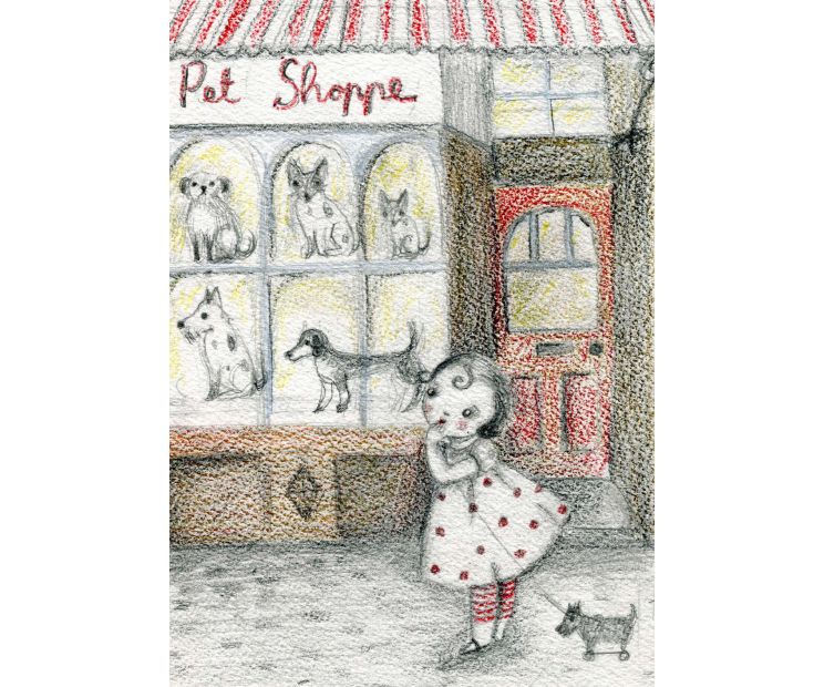 Card - Pet Shop by Michelle Pleasance 
