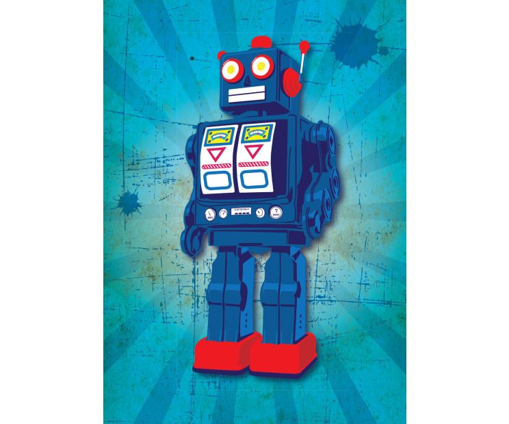 Card - Robo Cards - 125mm x 175mm