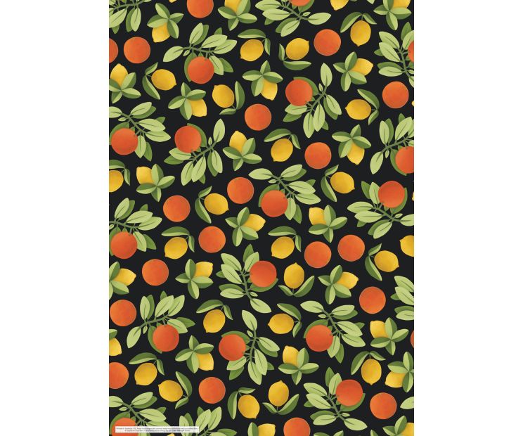 Wrapping Sheets - Oranges & Lemons by Stephanie Chambers