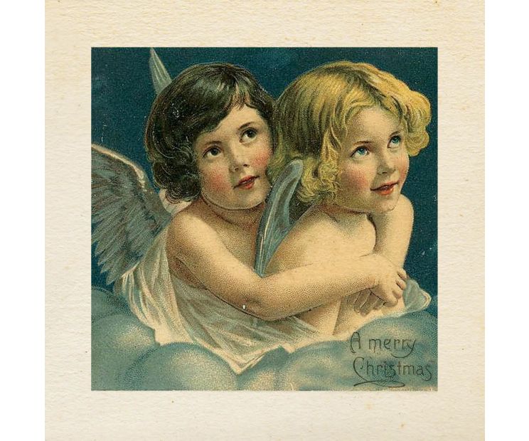 Card - Vintage Christmas - 140mm x 140mm