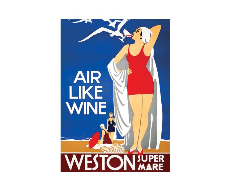 Card - Vintage Poster - 125mm x 175mm