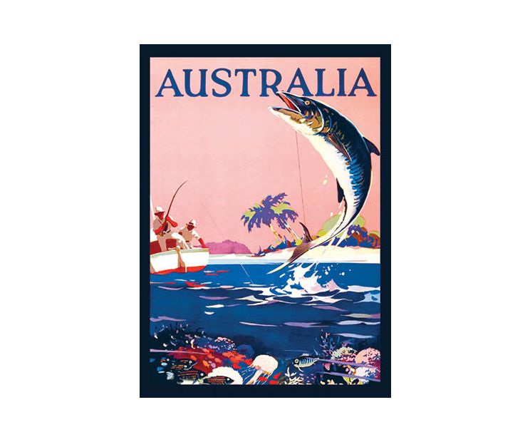 Card - Vintage Poster - 125mm x 175mm
