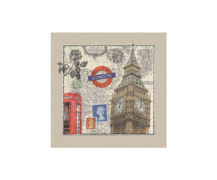 Card - Vintage World Series - 140mm x 140mm