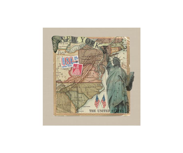 Card - Vintage World Series - 140mm x 140mm