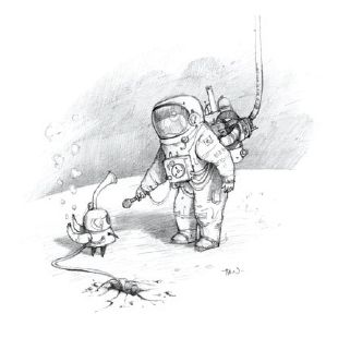 Card - Shaun Tan - 100mm x 100mm