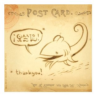 Card - Shaun Tan - 100mm x 100mm