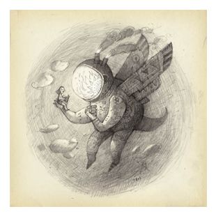 Card - Shaun Tan - 140mm x 140mm