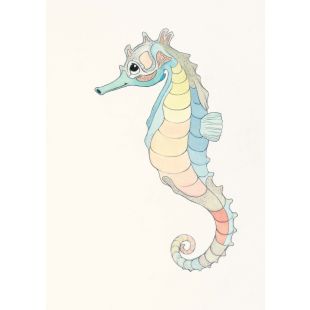 Card - Seahorse by Aleta