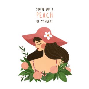 Card - You've Got A Peach Of My Heart by Aristration