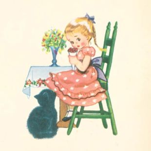 Card - Bella Vintage - 100mm x 100mm