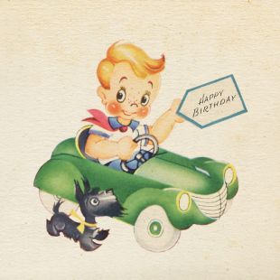 Card - Bella Vintage - 100mm x 100mm