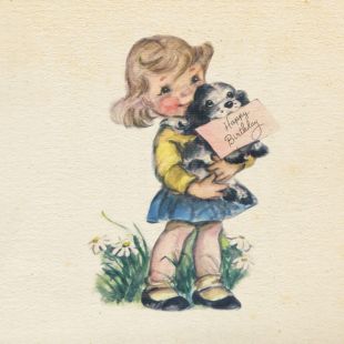 Card - Bella Vintage - 100mm x 100mm