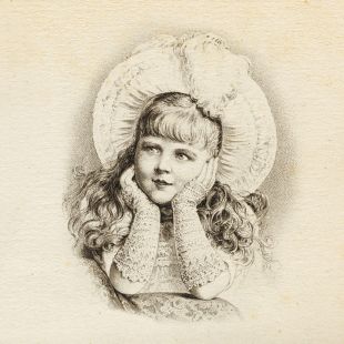 Card - Bella Vintage - 100mm x 100mm