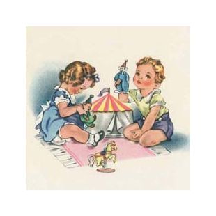 Card - Bella Vintage - 140mm x140mm