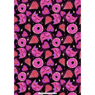 Wrapping Sheets - Cats & Crystals by Bronwyn Seedeen