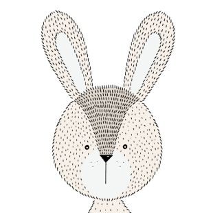 Card - Cute Animals - 100mm x 100mm