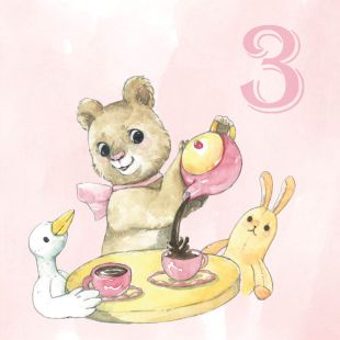 Card - Coco Range - 100mm x 100mm