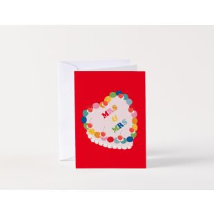 Card - MRS & MRS Red by Duchess Plum