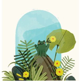 Card - Frog by Eureka