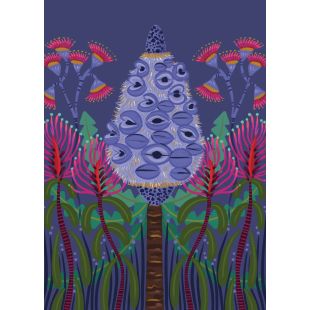 Card - Purple Native Emma Whitelaw