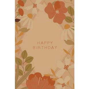 Card - Native Floral Birthday by Studio Nuovo