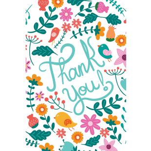 Card - Floral Bird Range - 100mm x 150mm