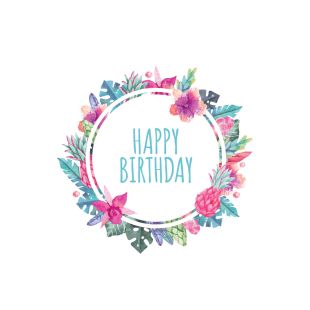 Card - Floral Bird Range - 100mm x 150mm