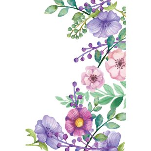 Card - Floral Bird Range - 100mm x 150mm