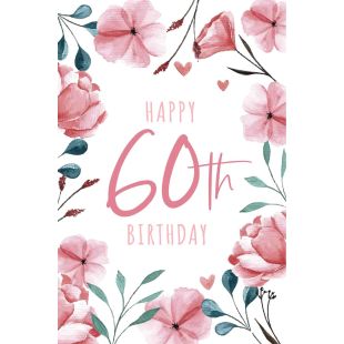 Card - Floral Bird Range - 100mm x 150mm