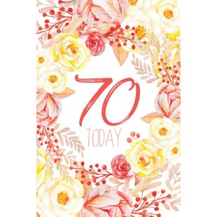 Card - Floral Bird Range - 100mm x 150mm