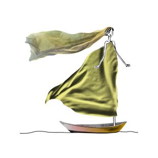 Card - Floating Bride by Tricky