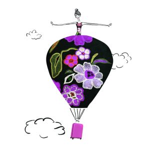 Card - Air Balloon by Tricky