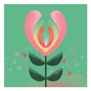 Card - Daniela Glassop - 100mm x 100mm