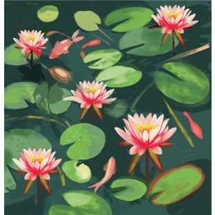 Card - Peace Lilies by Daniela Glassop