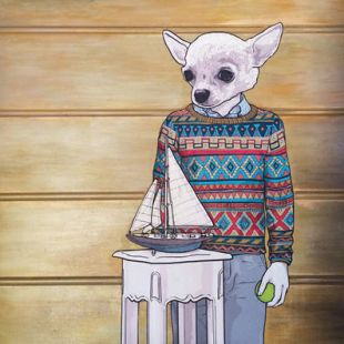 Card - Gretel Girl - 140mm x 140mm
