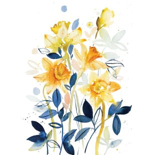 Card - Daffodils by Inga Buividavice