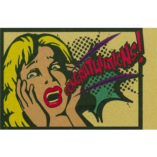 Card - Iris - 114mm x 162mm