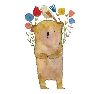 Card - Jess Mess - 100mm x 100mm