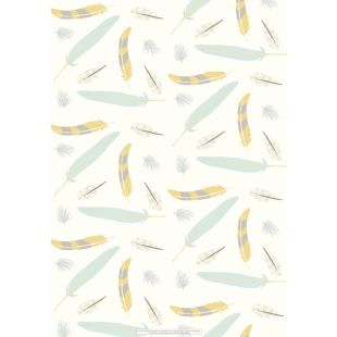 Wrapping Sheets - Feathers Jess Mess