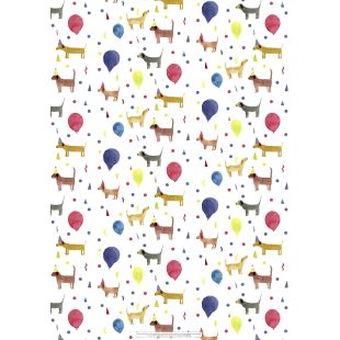 Wrapping Sheets - Party Dogs by Jess Mess